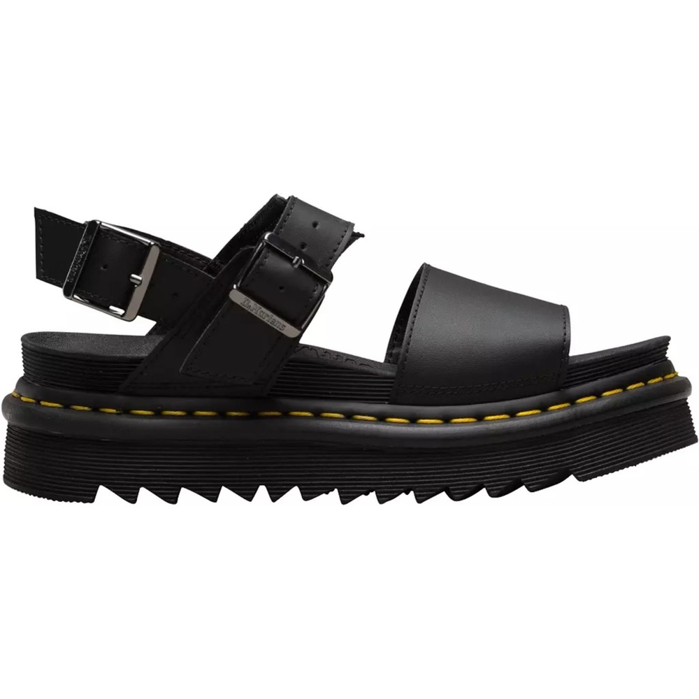 DR. MARTENS VOSS WOMEN'S LEATHER STRAP SANDALS